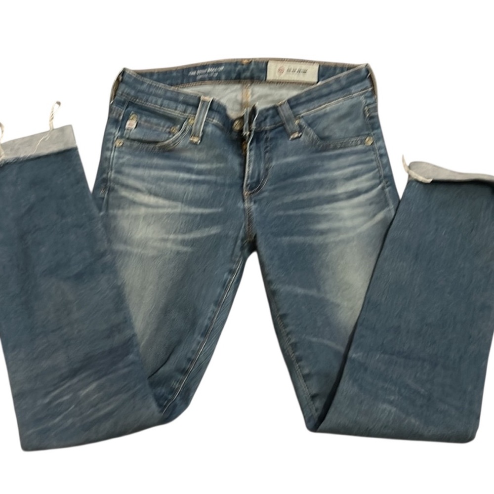 Do Not Buy AG Adriano Goldschmied Faded Blue “The Stilt” Jeans 24